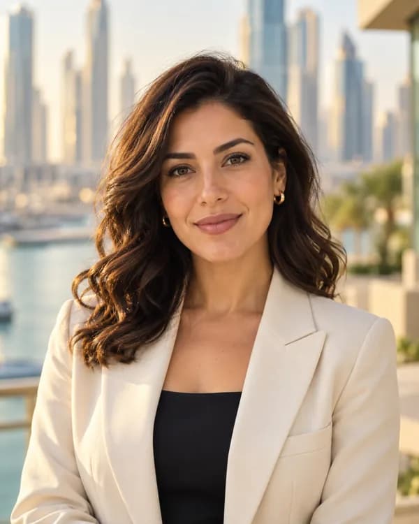Maya Laurent, a fictional property advisor